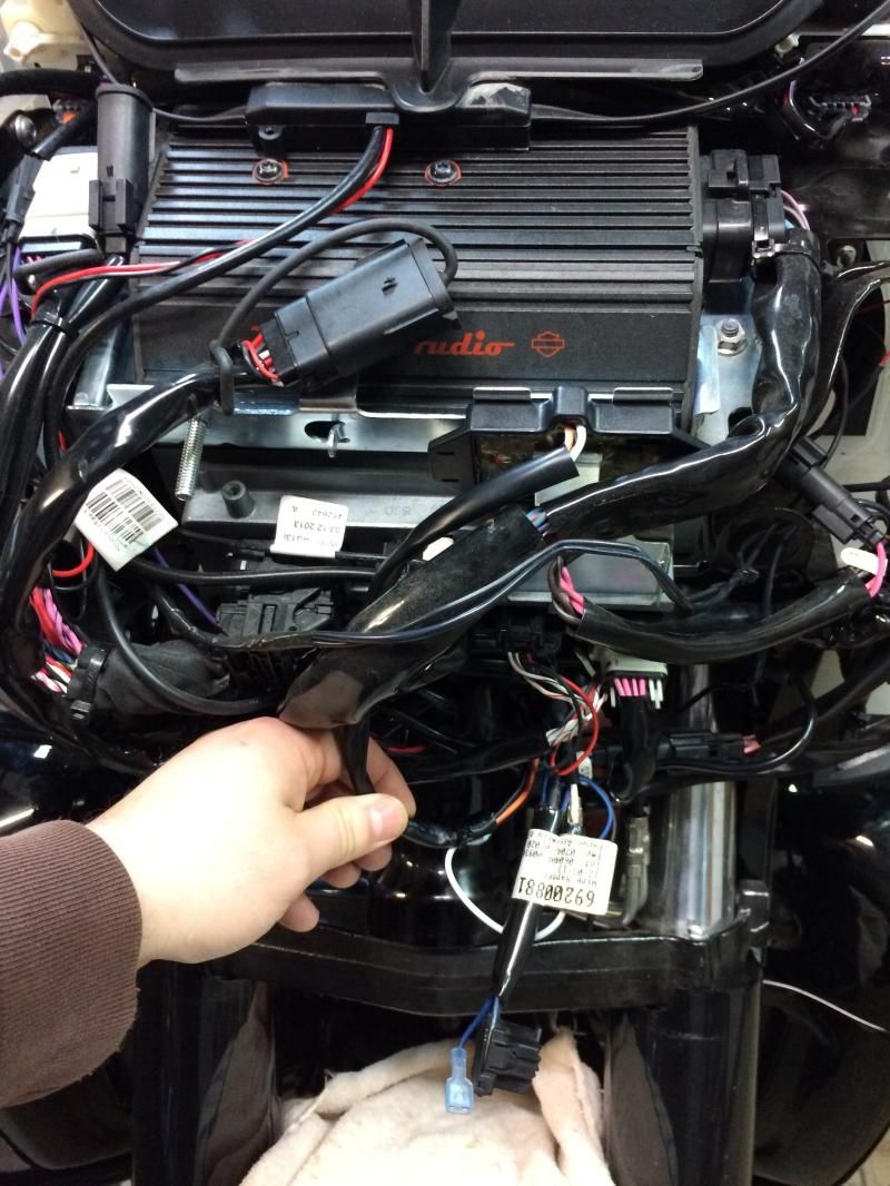 2014 HalfAssed HD Garage Door Opener Install 9155801B Harley